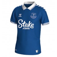 Camisa de Futebol Everton Amadou Onana #8 Equipamento Principal 2023-24 Manga Curta
